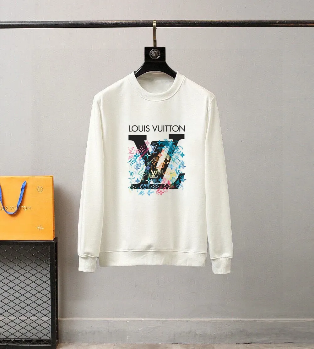 🅿️380 direct batch [LV Louis Vuitton] (Fat Man Gospel) hot-selling suit is coming. Focus on the original version of the official website. 2025 new hot-selling sweatshirt suit. The original order is the best. 🇭🇰The meticulous work of top designers. Just for a fitting and perfect upper body effect. 100% natural high-quality Roman cotton, close-fitting comfort, noble and elegant! Original hardware embodies elegance and nobility! Counter size: M-5XL (maximum wear up to 220 pounds)